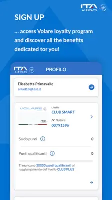 ITA Airways android App screenshot 0