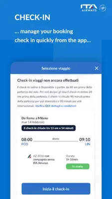 ITA Airways android App screenshot 2