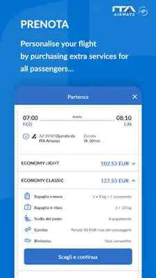 ITA Airways android App screenshot 3